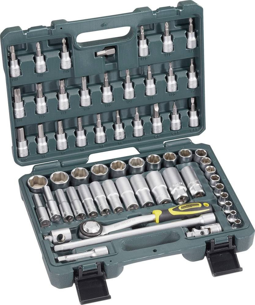 Brüder Mannesmann Steckschlüsselsatz metrisch 3/8\ (10 mm)