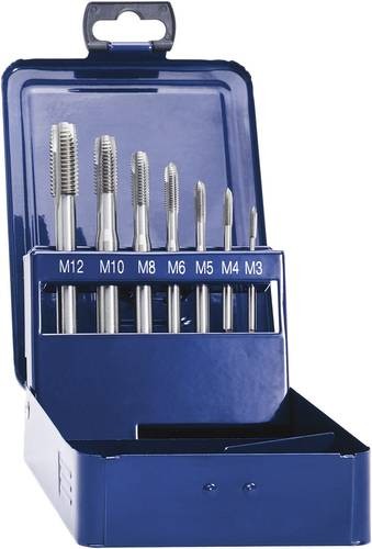 Exact Eventus by 10316 Maschinengewindebohrer-Set 7teilig metrisch M1,