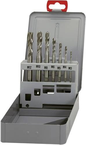 Eventus by Exact 10366 Maschinengewindebohrer-Set 7teilig metrisch M1,