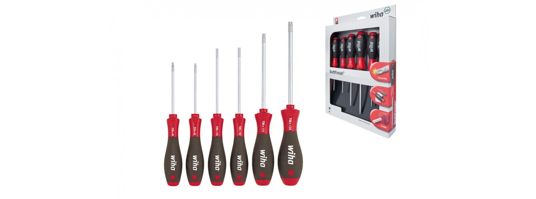 Wiha Werkstatt Schraubendreher-Set 6teilig Innen-TORX