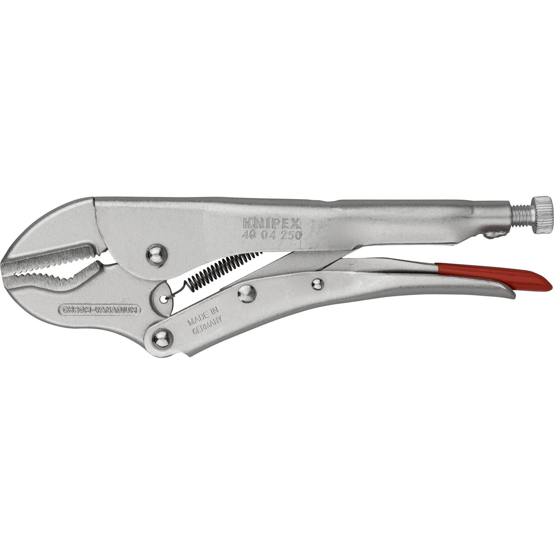 Knipex 40 04 250 Gripzange Gerade mit Prismenaussparung 0 - 35mm 250mm