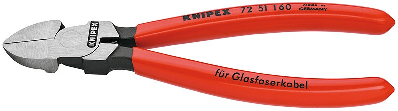 Knipex 72 51 160 Werkstatt Pagesschneider sans Facette 160mm