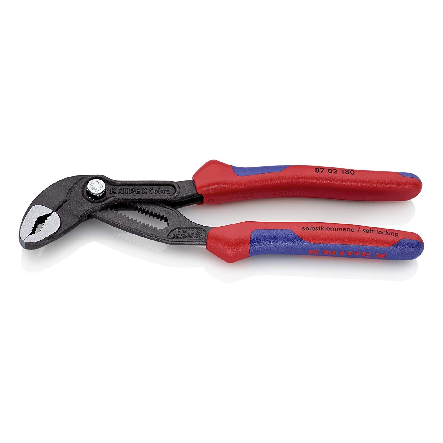 Knipex 87 02 180 Cobra high-tech water pump pliers, with multi-