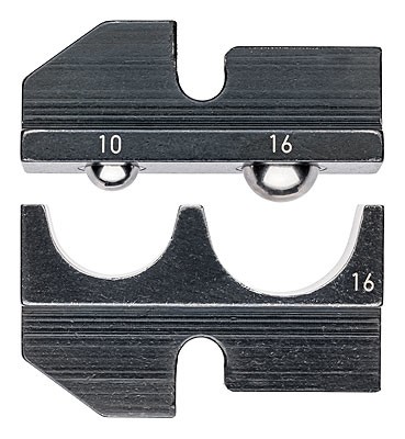 Knipex 97 49 16 Crimpeinsatz Isolierte Kabelschuhe, Isolierte