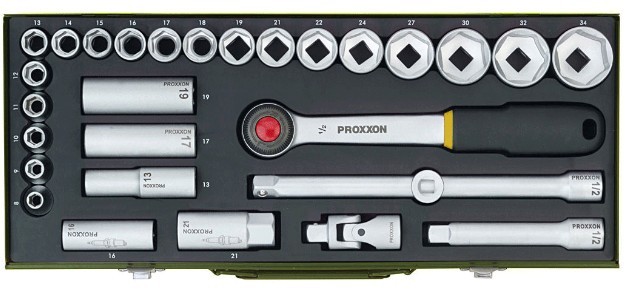 Proxxon Industrial Steckschlüsselsatz metrisch 1/2\ (12.5 mm)