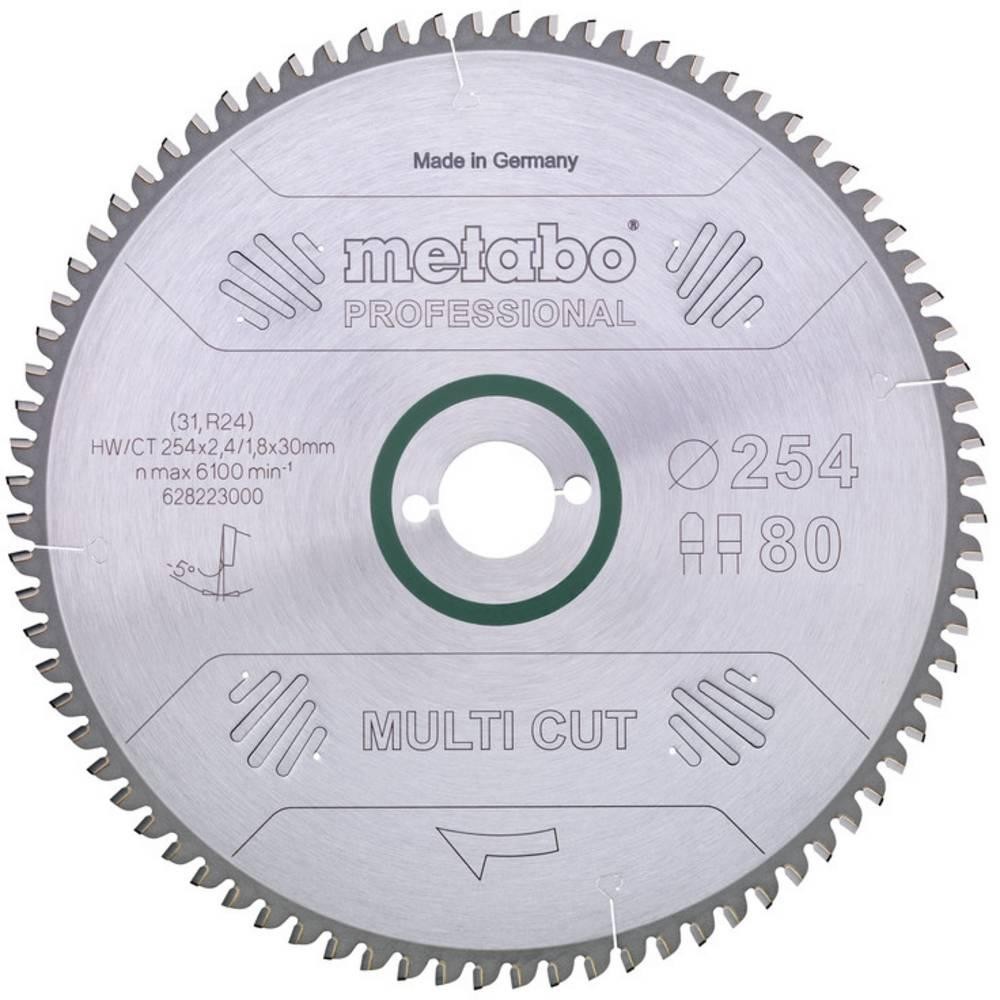 Metabo HW/CT 254X30 80 FZ/TZ 628223000 Hartmetall saw blade 254 x 30