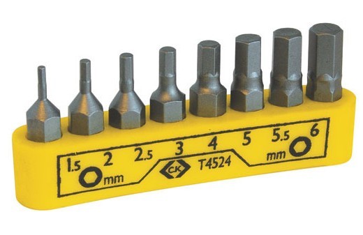 C.K Tools T4524 8pc(s) screwdriver bit - C.K Tools T4524, 8 pc(s),