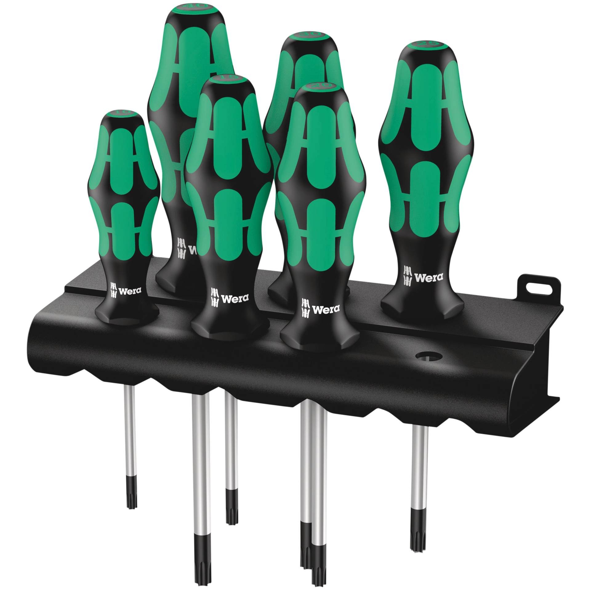 Schraubendrehspare 367/6 6-tlg.TORX 2K-Griff Rundkl.WERA
