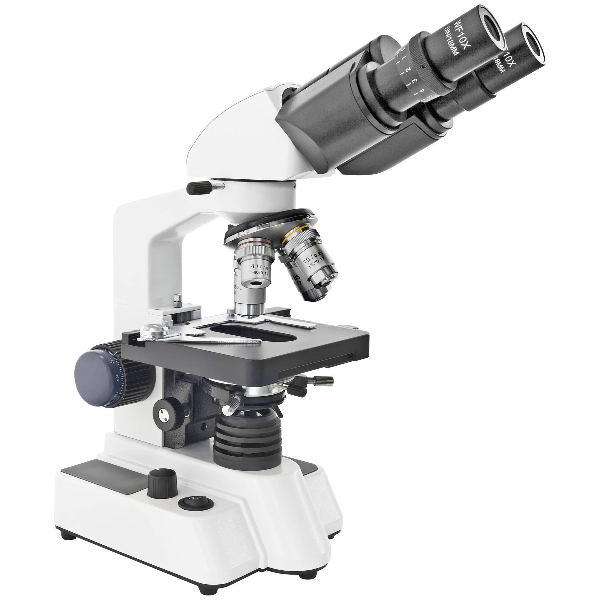 Bresser Optik 5722100 Durchlichtmikroskop Binokular 1000 x Durchlicht