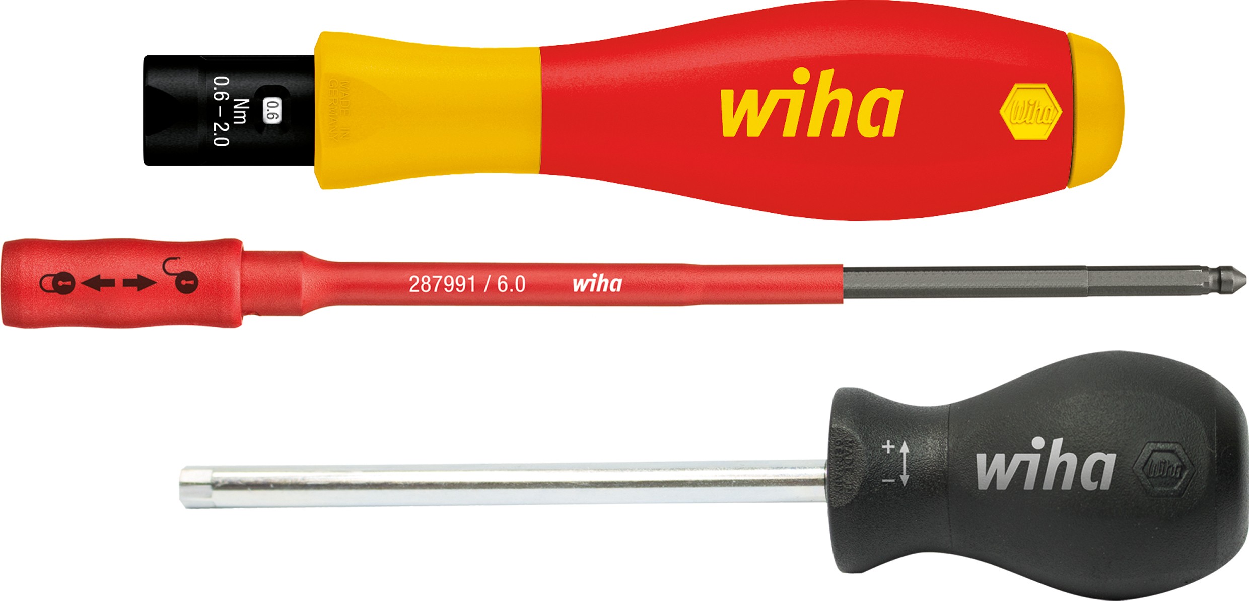 Wiha VDE Drehmoment-Schraubendreher 0.8 - 5 Nm DIN EN 60900, DIN EN