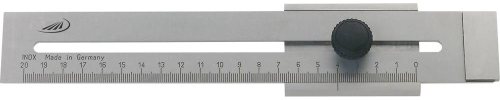 Helios Preisser 0321302 Streichmaß Stahl rostfrei