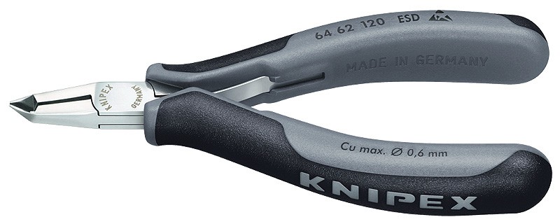 Knipex 64 62 120 ESD Elektronik- u. Feinmechanik Vornschneider avec