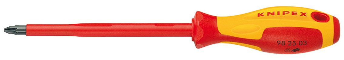 Knipex 98 25 00 Single manual screwdriver - Knipex 98 25 00, 16.2 cm,