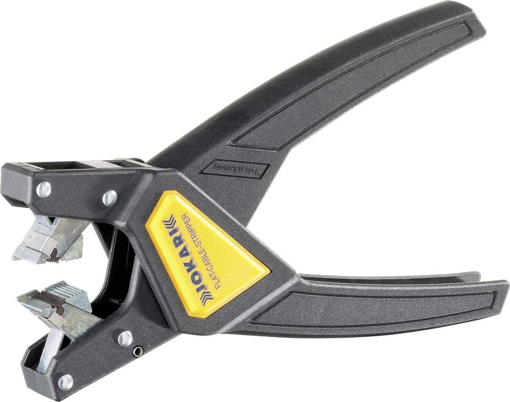 JOKARI Abisolierzange FKZ Flachkabelzange suitable for Rundkabel Auß