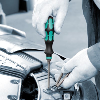 Wera KK 20 Werkstatt Magazin-Schraubendreher 1/4\ (6.3 mm) DIN 3126,