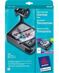 Avery 3566 printing film 20 sheets - Avery 3566, 20 sheets