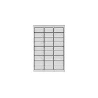 Avery L6114-20 self-adhesive label Rounded rectangle Permanent White