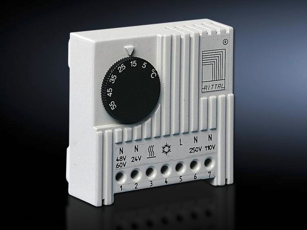 Rittal 3110.000 19 inch networkschrank-Temperaturregler grey