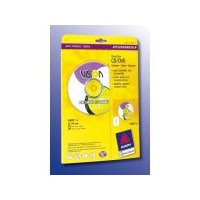 Avery L6015-25 printer label White Self-adhesive printer label -
