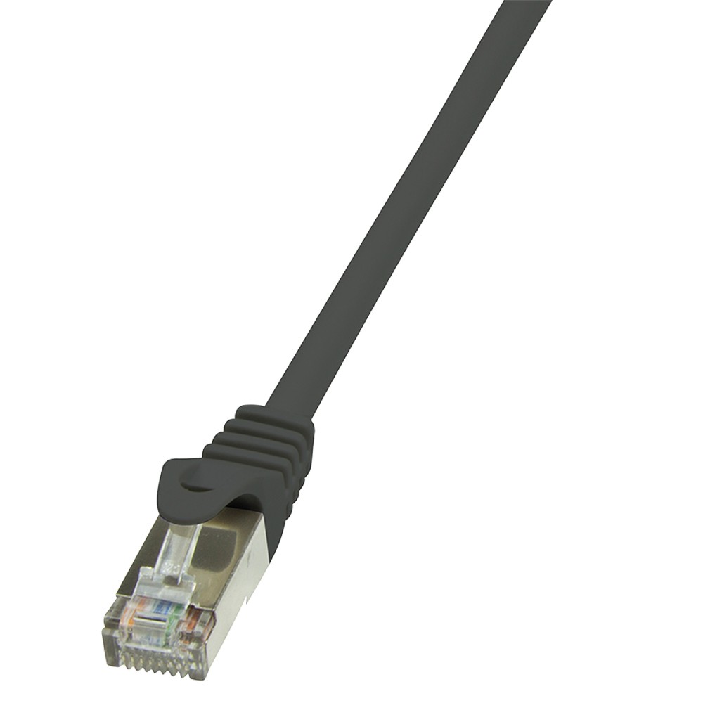 LogiLink 10m Cat.5e F/UTP networking cable Black Cat5e F/UTP (FTP) -
