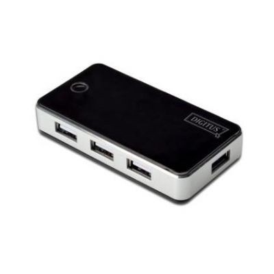 Digitus Concentrador USB 2.0 de 7 puertos - Digitus Concentrador USB