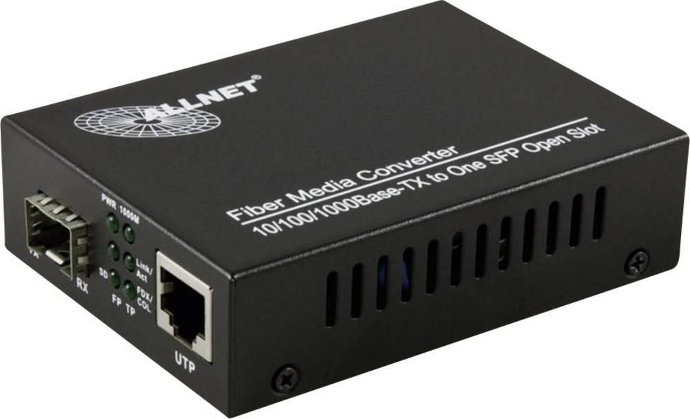 Allnet ALL-MC104G-SFP1 LAN, SFP Netzwerk-Medienkonverter 1 GBit/s