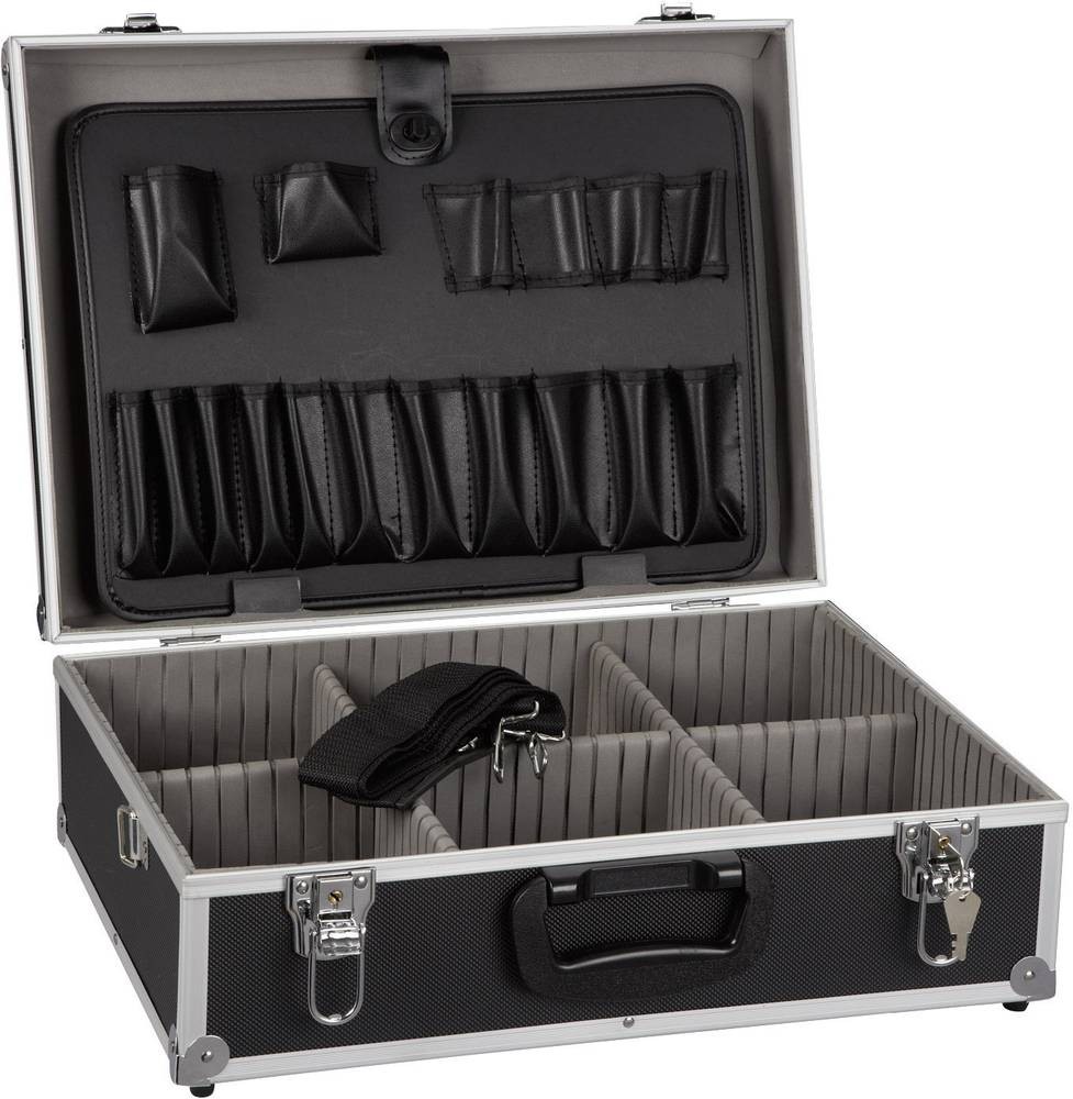 Alutec 61200 Universal Werkzeugsuitcase unbestückt (B x H x T) 460 x