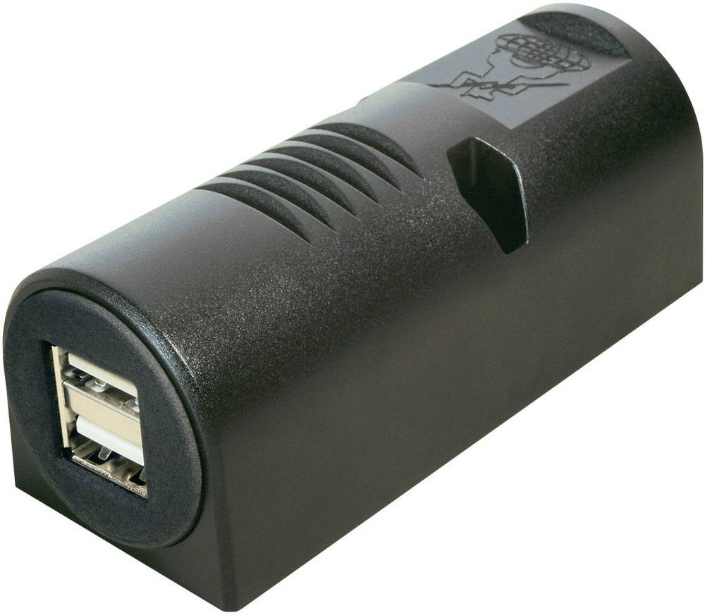 ProCar USB-Aufbau-Doppelsteckdose Belastbarkeit Strom max.=5A pour (