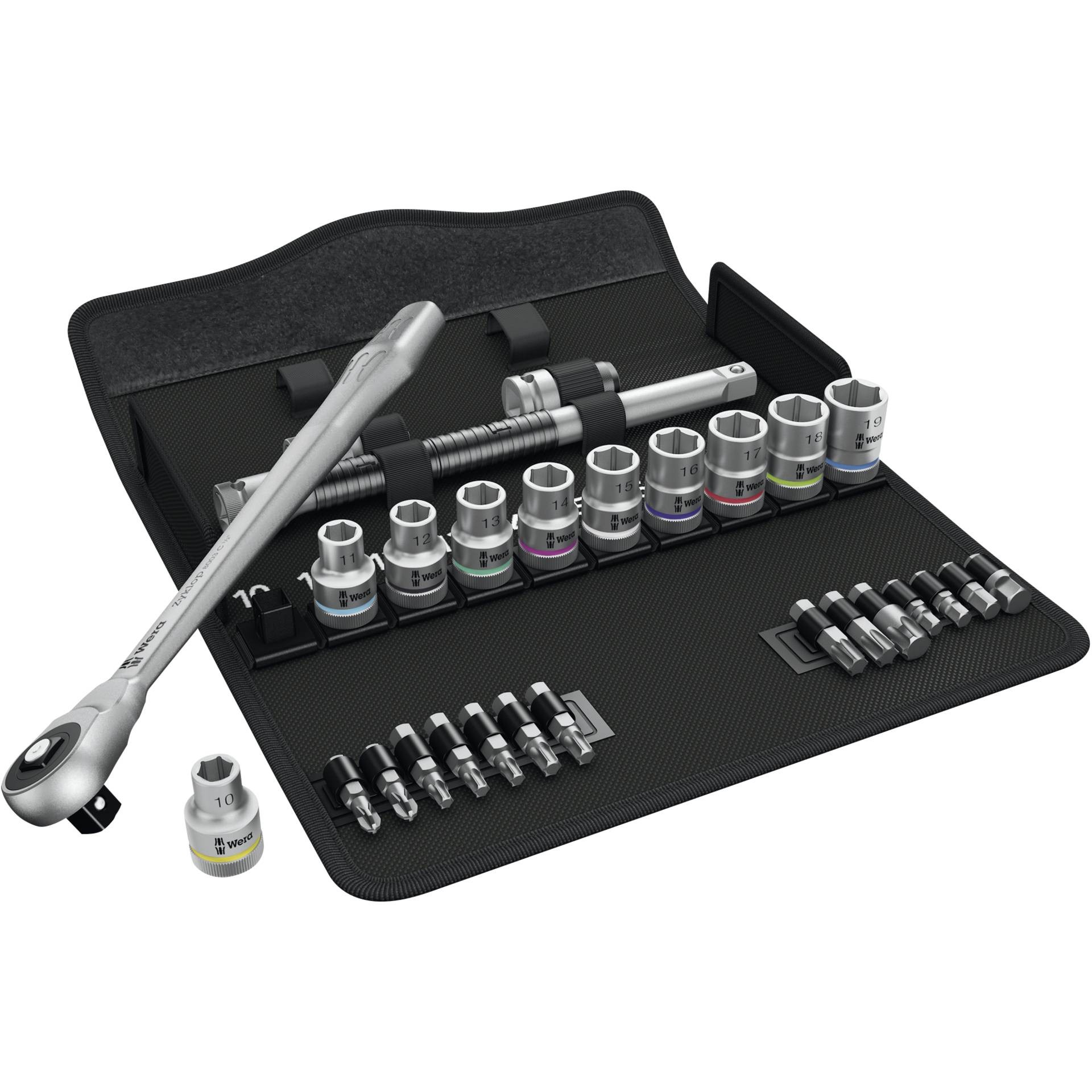 Wera Werk Metall-Knarrensatz 004077