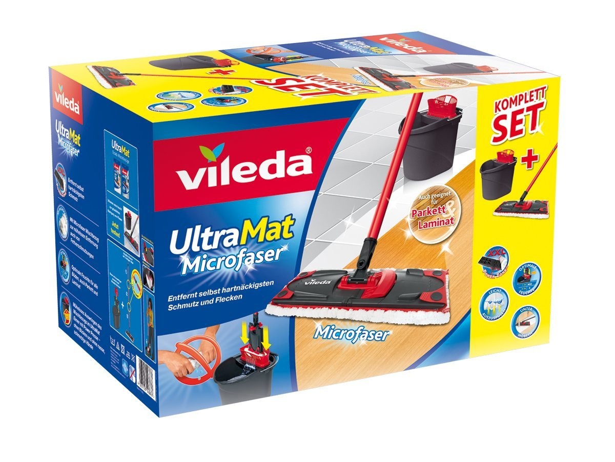 Vhbw 5x Panno Compatibile Con Vileda UltraMax, Ultramat Lavapavimenti - Panno Morbido Per