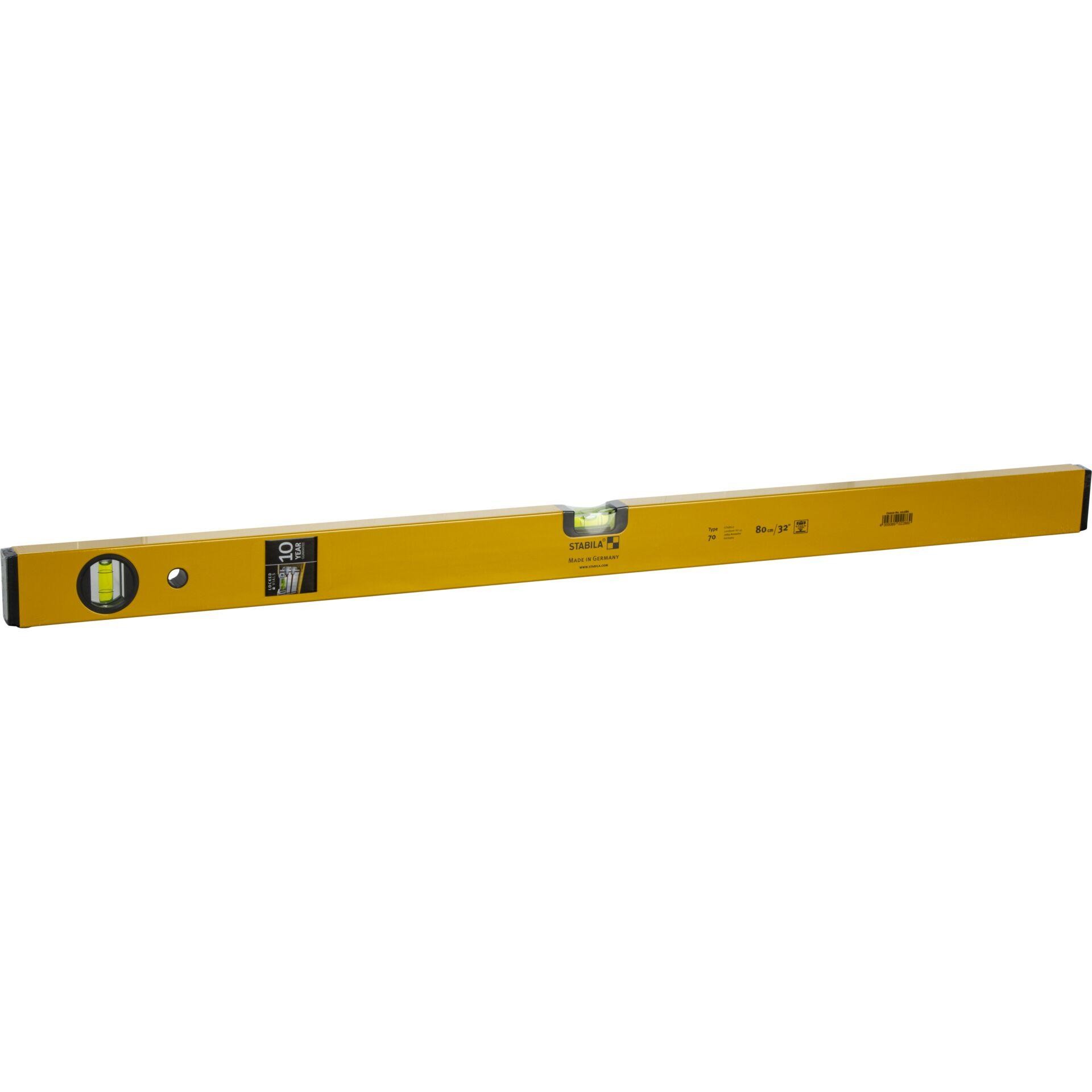 Stabila Type 70 2286 Leichtmetall-Wasserwaage 80cm 0.5 mm/m