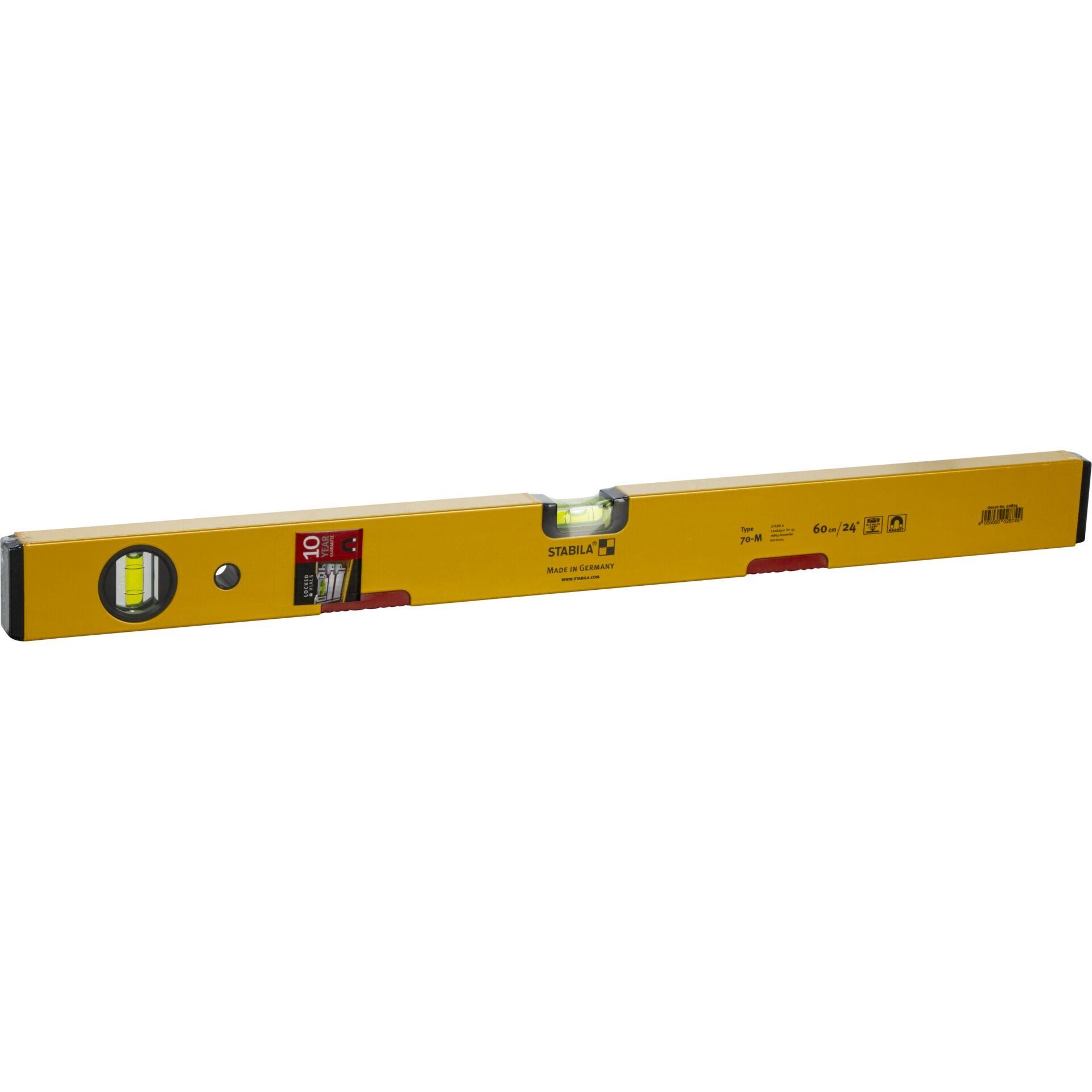 Stabila Type 70 2874 Magnet-Wasserwaage with Magnet 60cm 0.5 mm/m