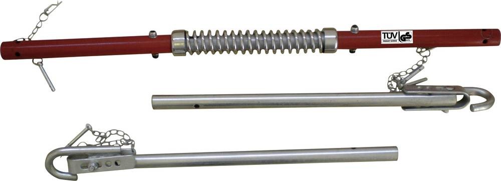Abschleppstange verz.L1800xB70xH55mm 5,1kg rojo/plata HP AUTOZUBEHÖR