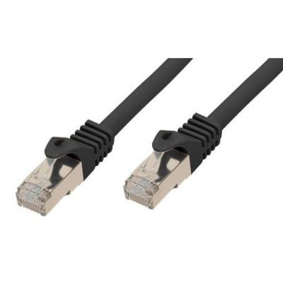Alcasa 20m, Cat. 7, S/FTP networking cable Black Cat7 S/FTP (S-STP) -