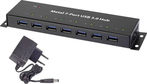 Renkforce RF-3955359 interface hub USB 3.2 Gen 1 (3.1 Gen 1) Micro-B