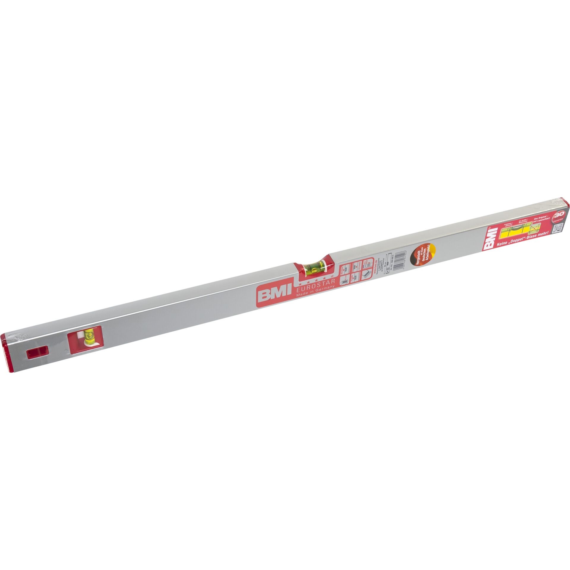 Wasserwaage EUROSTAR 690 E 80cm Alu.argent ± 0,5mm/m BMI