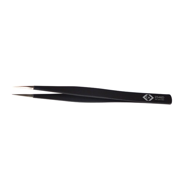 C.K T2346D ESD Pinzette AA SA-ESD Spitz, fein 130mm