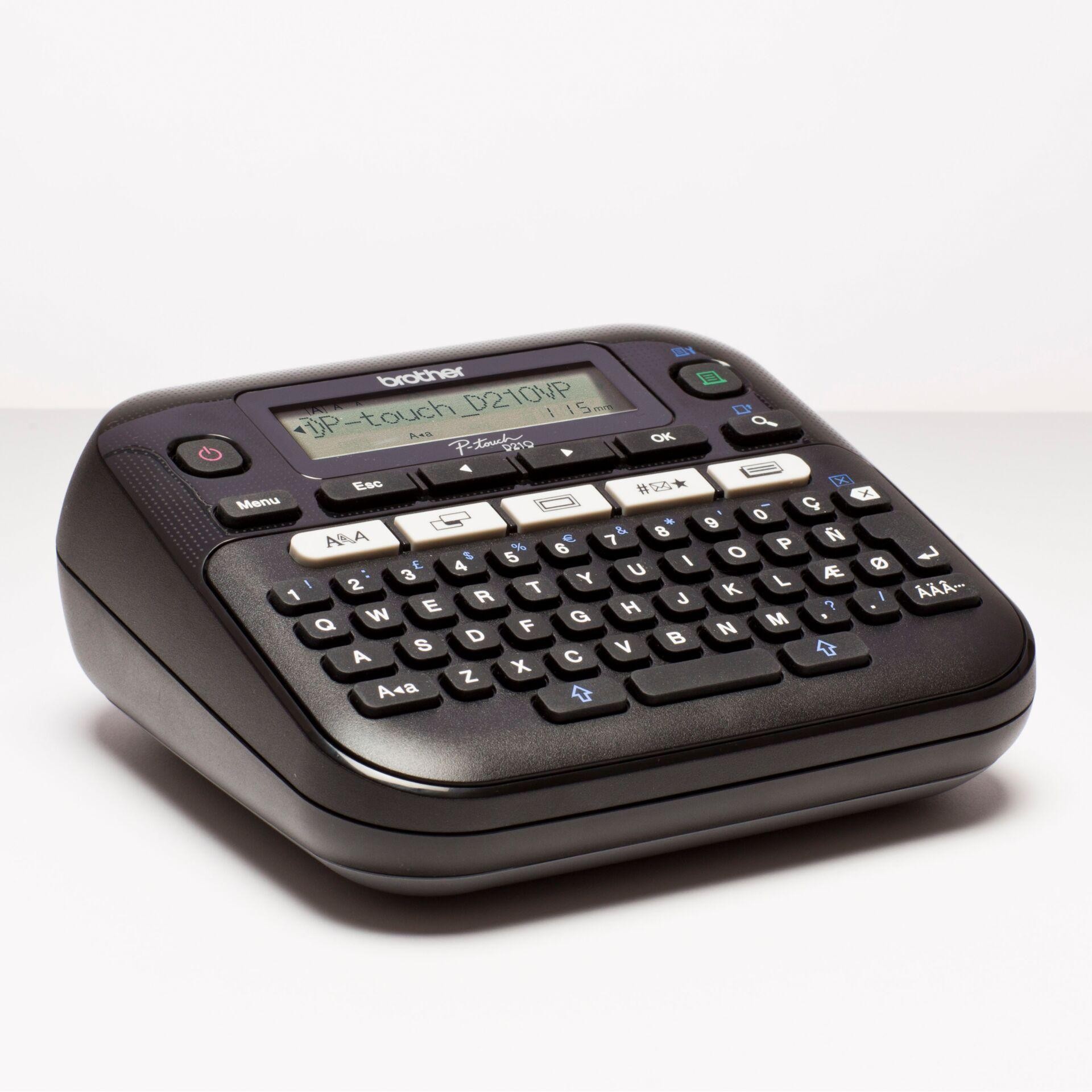 Brother PT-D210VP label printer Thermal transfer 180 x 180 DPI 20 mm/