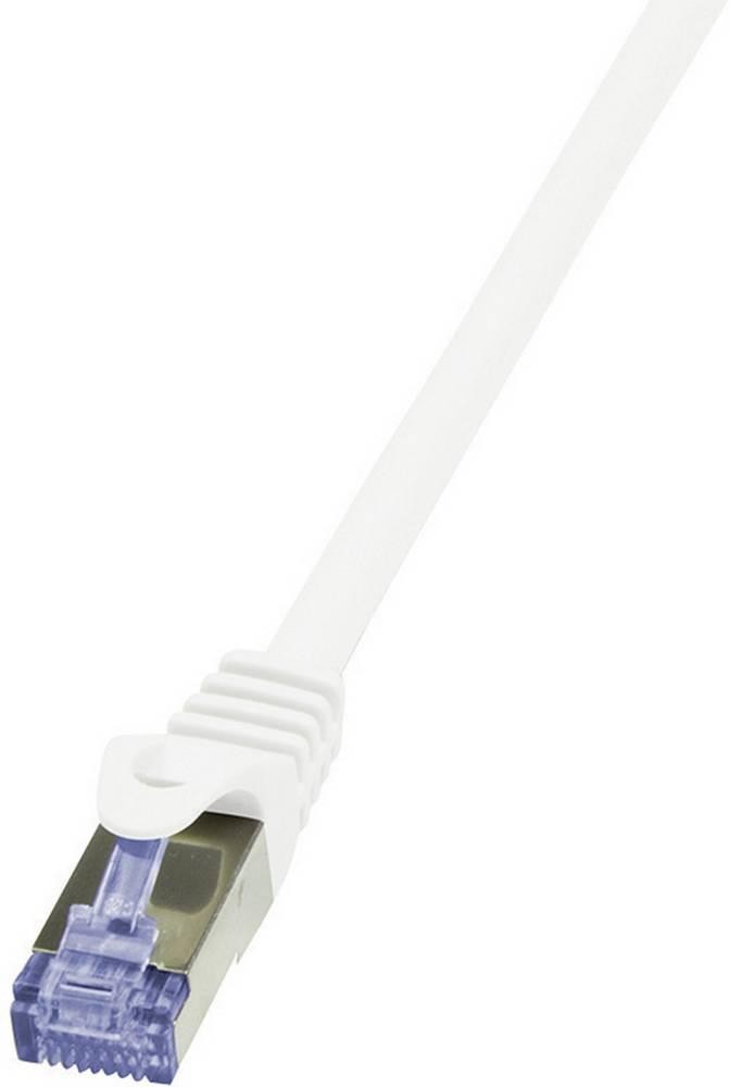 LogiLink 30m Cat.6A 10G S/FTP cable de red Blanco Cat6a S/FTP (S-STP)