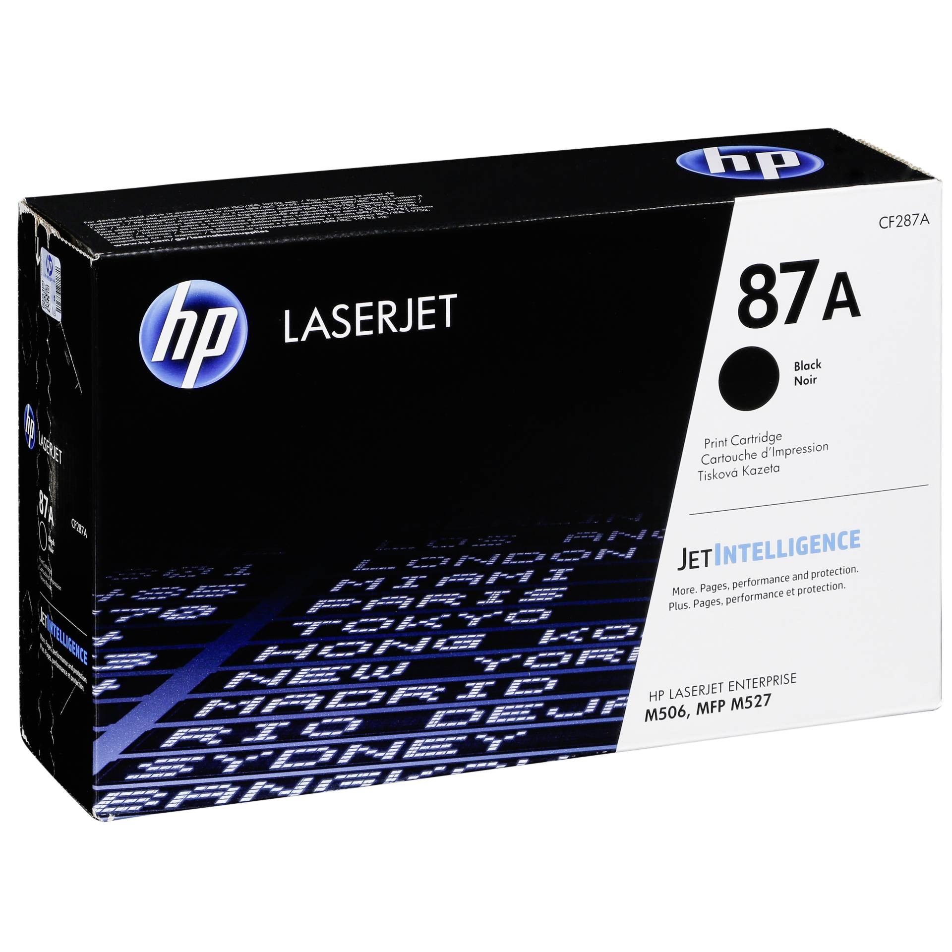 HP 87A Black Original LaserJet Toner Cartridge - HP 87A Black