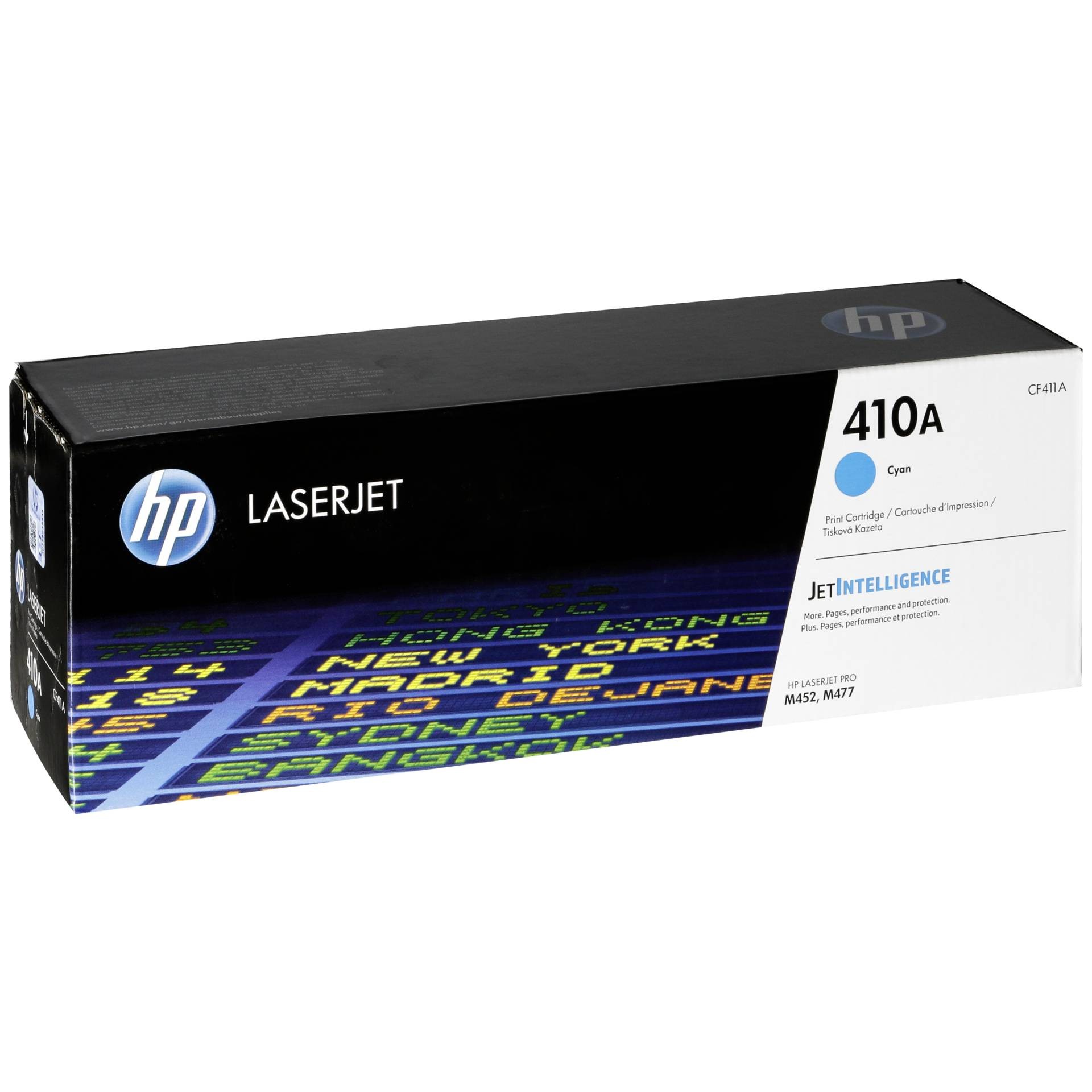 HP 410A Cyan Original LaserJet Toner Cartridge - HP 410A Cyan