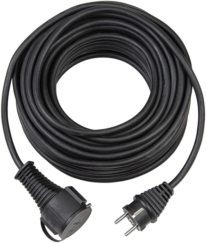 Brennenstuhl 1169900 Strom Verlängerungskabel Schwarz 25.00m AT-