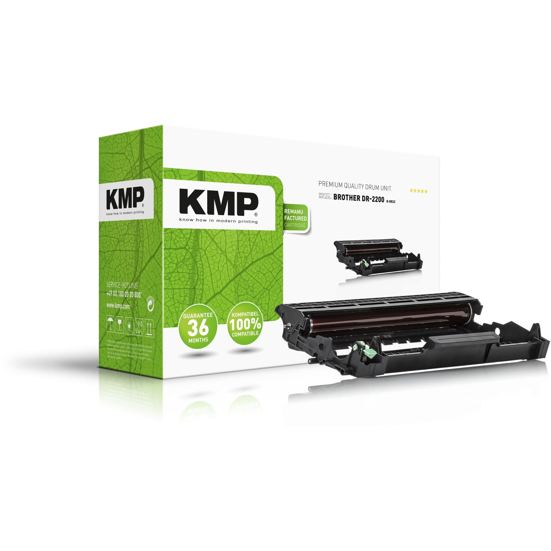 KMP 1257,7000 tambor de impresora - KMP 1257,7000, Brother DCP 7055