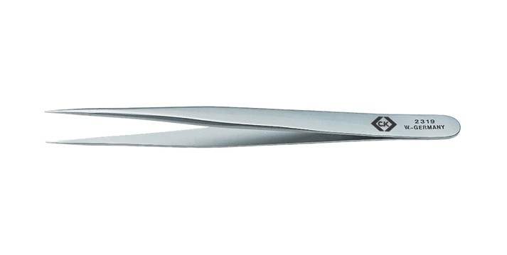 C.K T2319 Präzisionspinzette Spitz, fein 120mm