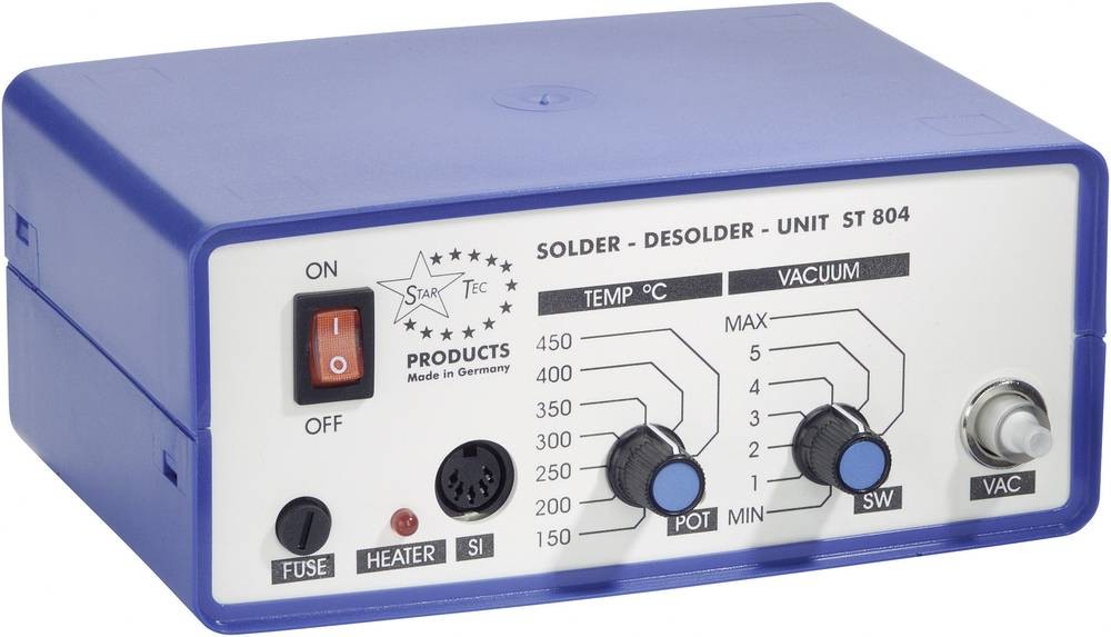 Star Tec ST 804 Löt-/Entlötstation analog 80W +150 - +450°C