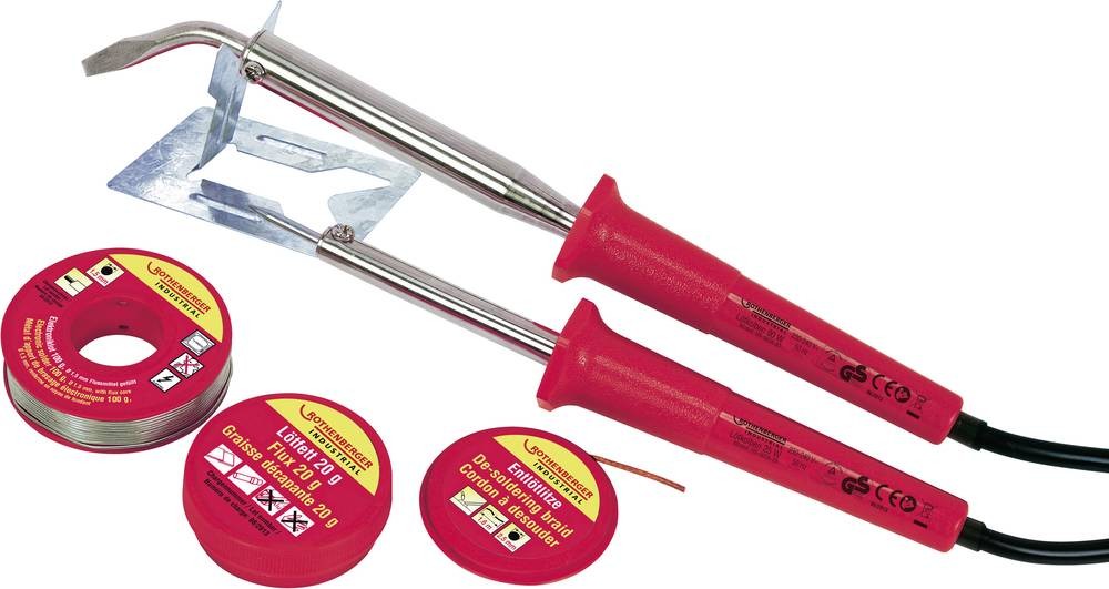 Lötkolben-Set 420/550GradC Leistung 25/80 W Anheizzeit ca.2 min