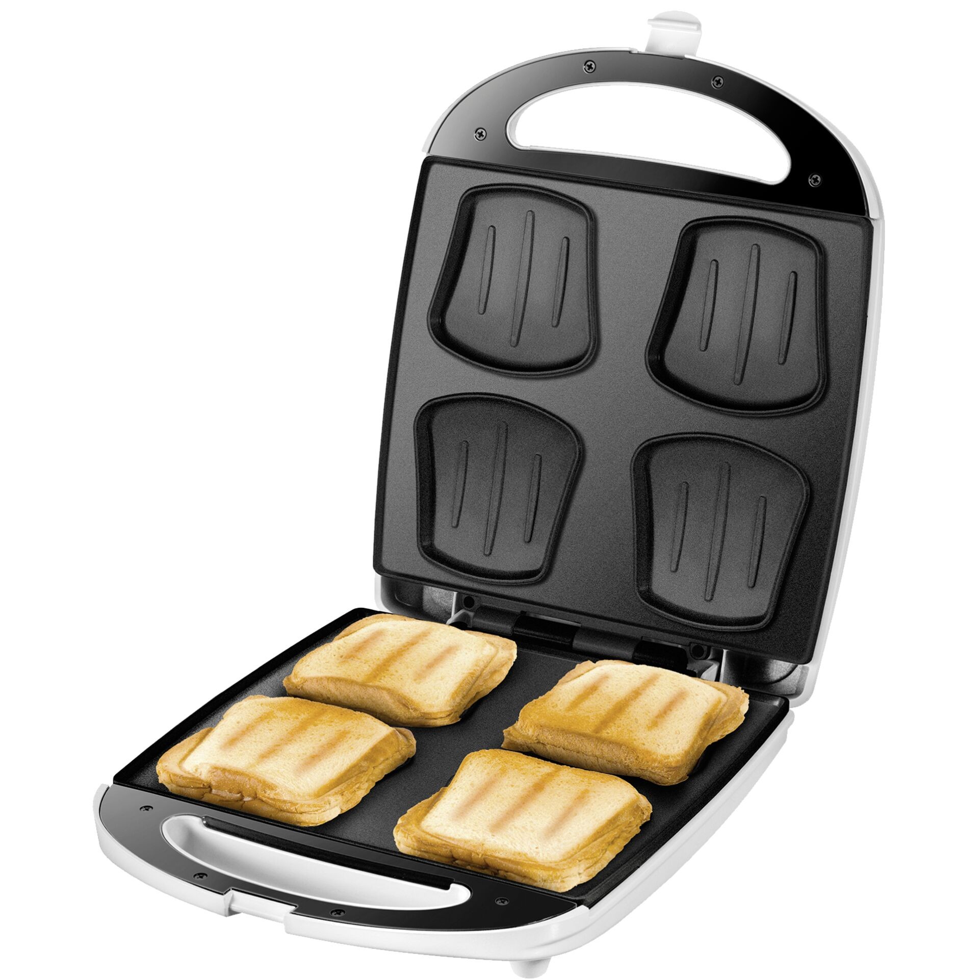 Unold 48480 sandwich maker 1100 W Stainless steel, White - Unold