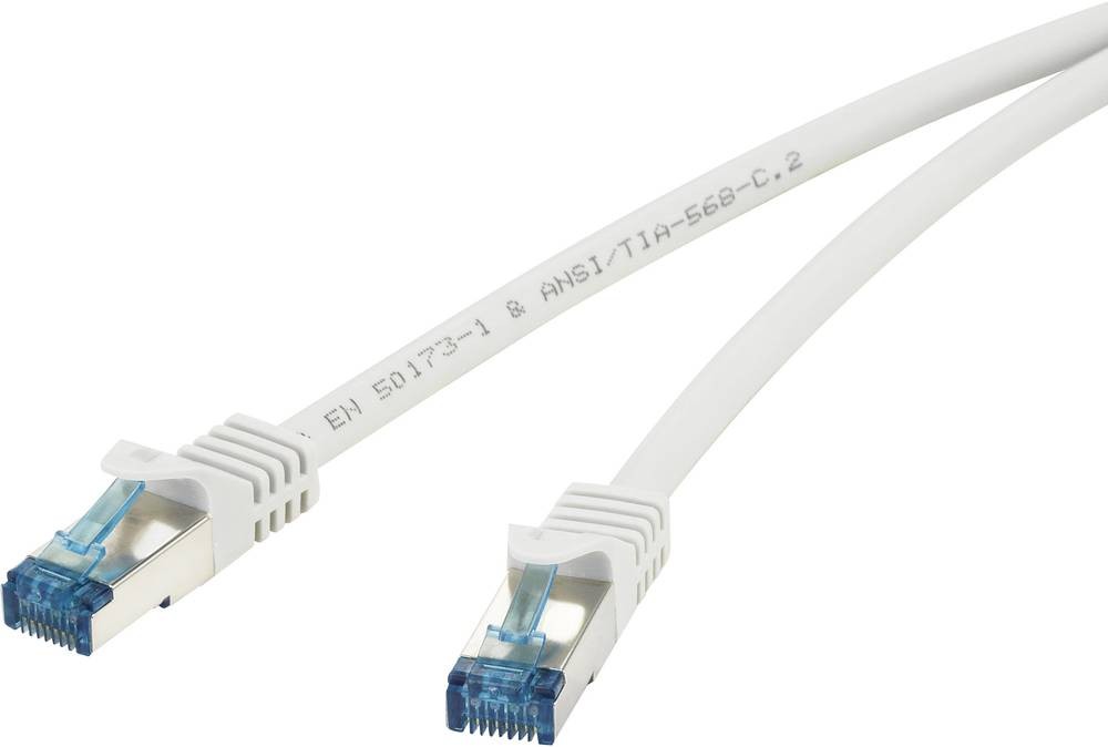 Renkforce RF-4145295 cable de red Gris 15 m Cat6a S/FTP (S-STP) -