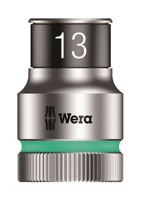 Steckschlüsseleinsatz 8790 HMC HF 1/2 inch 6-kant SW 13mm L.37mm WERA