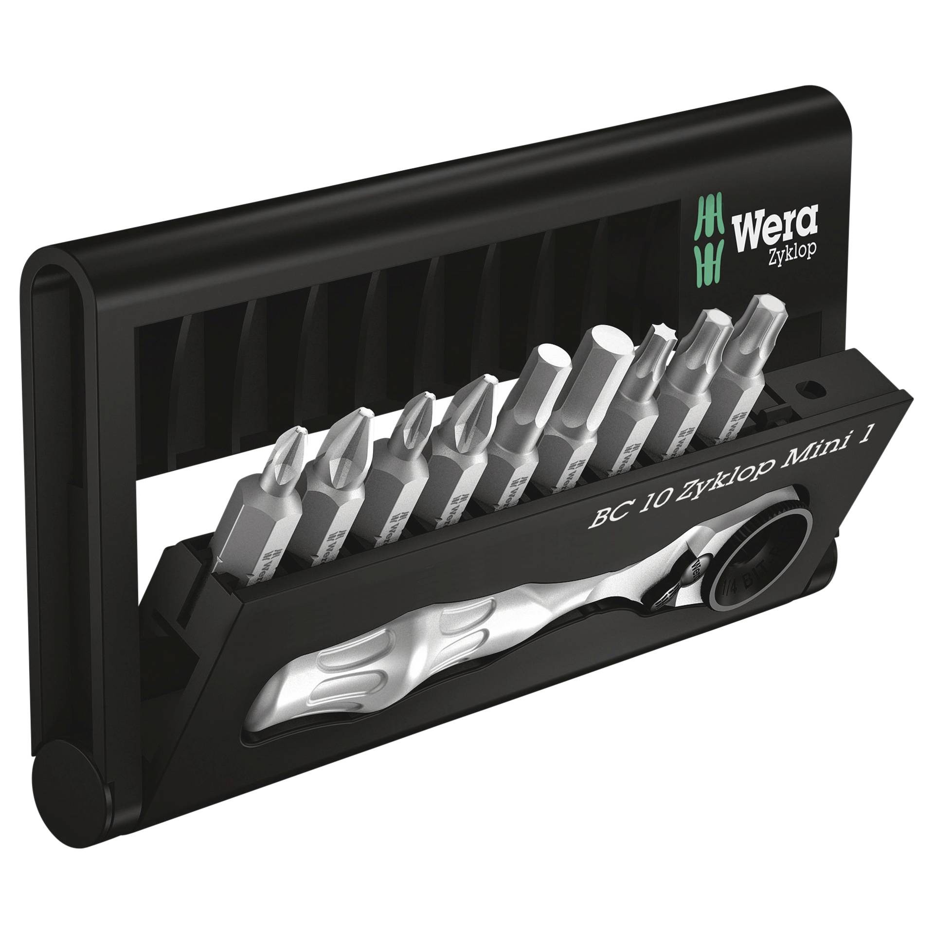 Wera BC BR 9 05073645001 Umschaltknarren-Set 1/4\ (6.3 mm) 87 mm